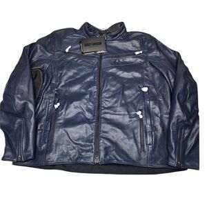 Harley-Davidson Capitol Triple Vent 2.0 Leather Jacket – Men’s 3XL – WITH TAGS